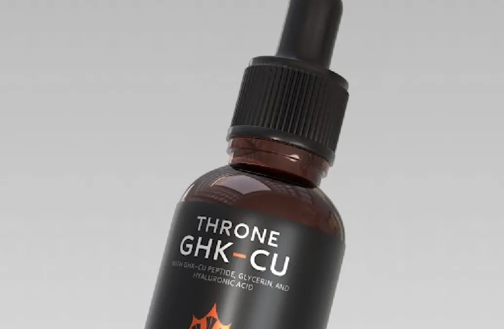 THRONE Looks maxing GHK TOPICAL.