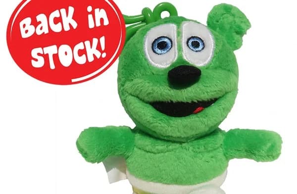 Gummibär 5.5" Clip On Plush Toy
