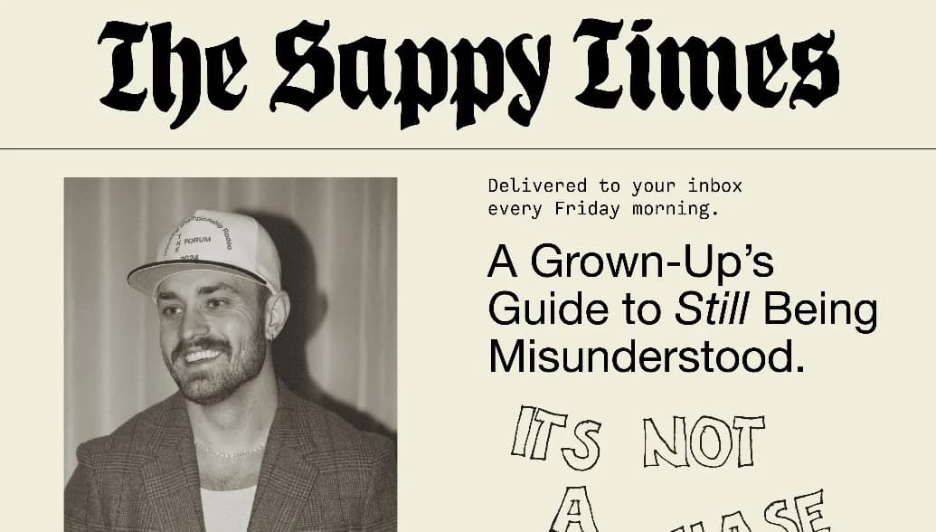 The Sappy Times - My Newsletter