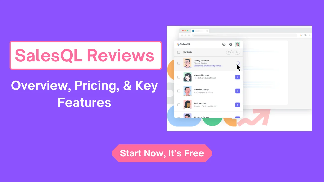 SalesQL Review 2025 : Is It Best LinkedIn Email Finder Tool?