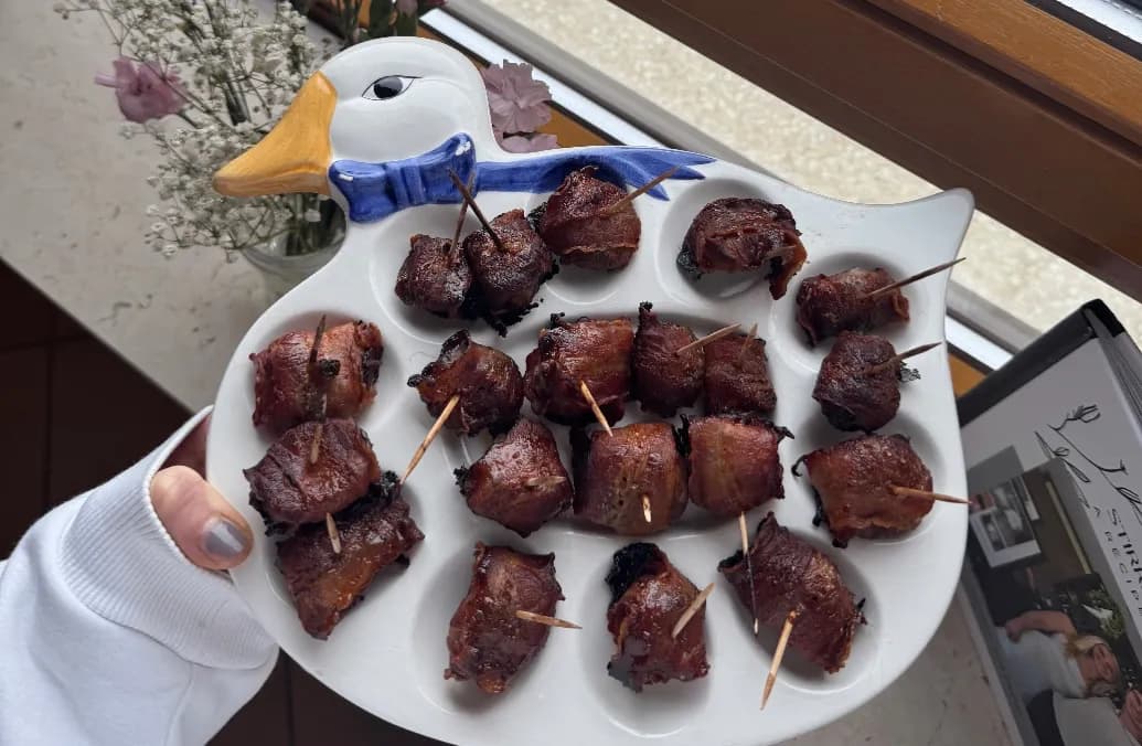 Bacon Wrapped Water Chestnuts