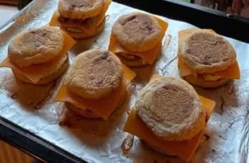 Breakfats Sandwich Meal Prep