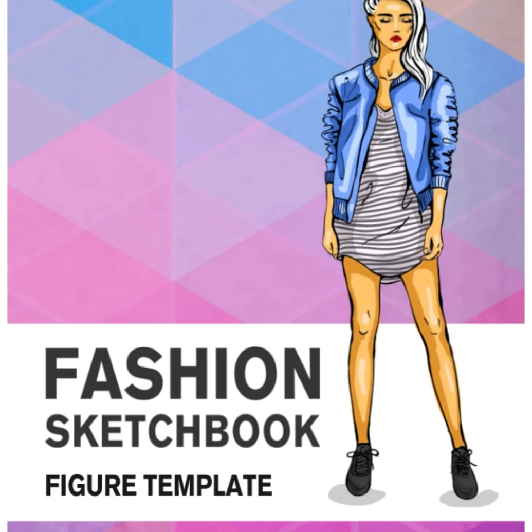 Fashion Sketchbook Figure Template