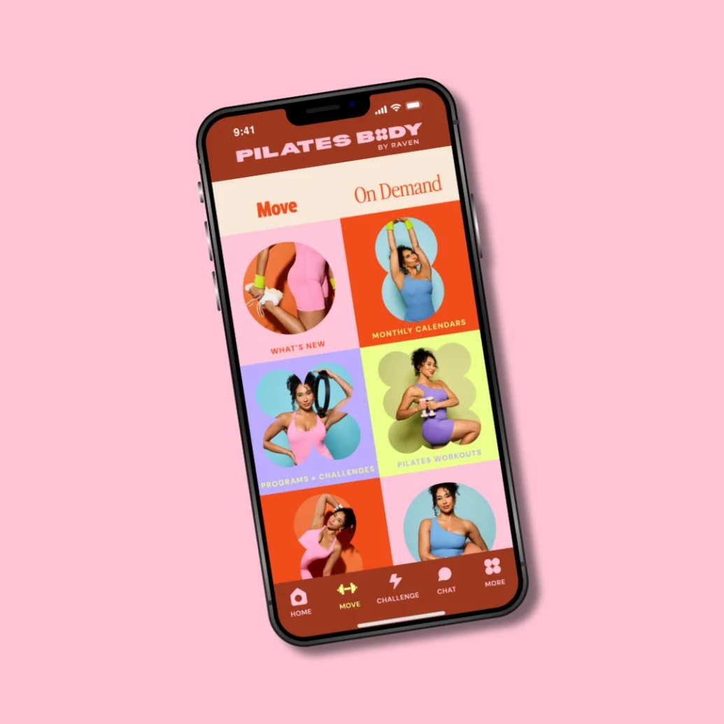 Download the FREE PilatesBody App