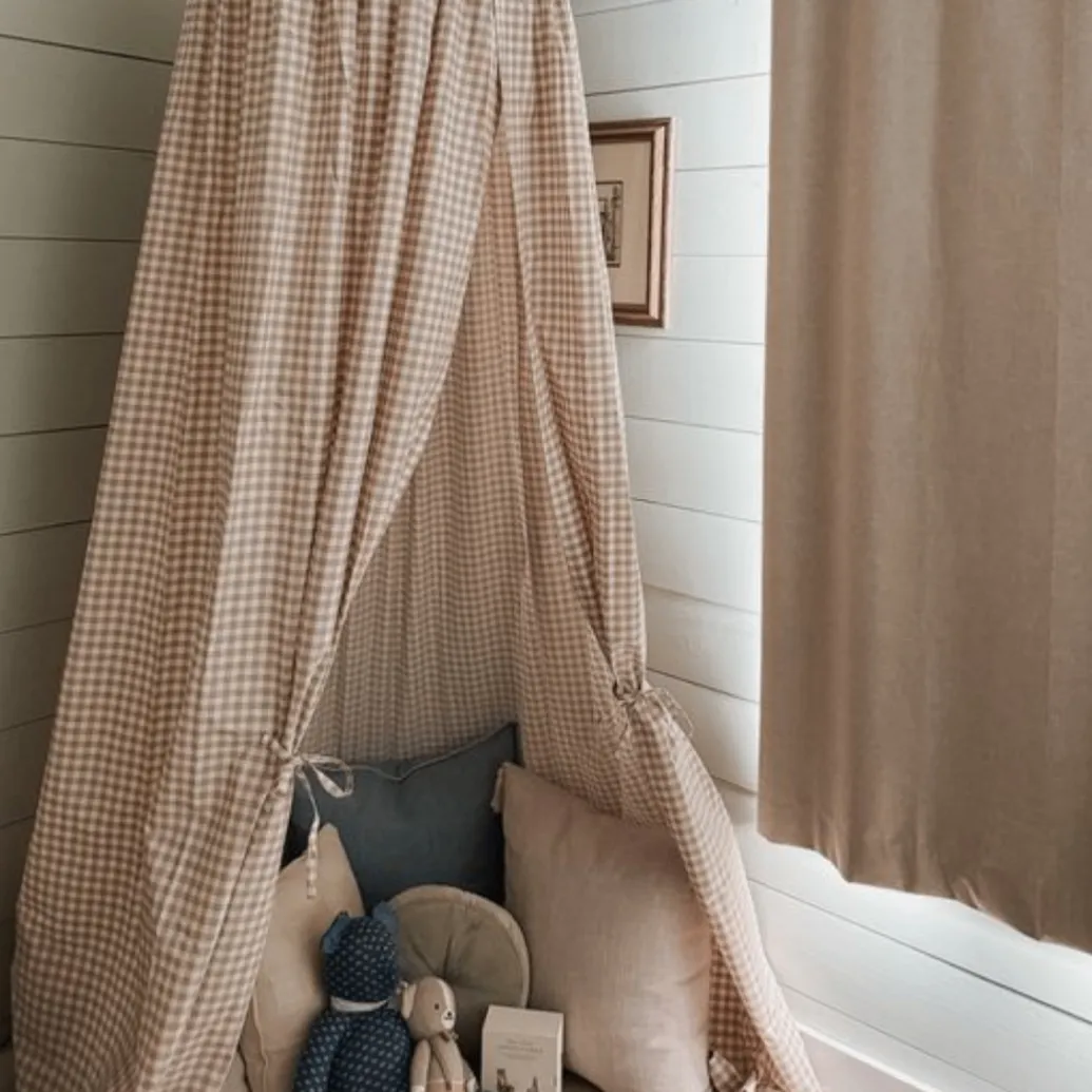 Kids Teepee & Bed Canopy – Handmade by HelloLittleFox