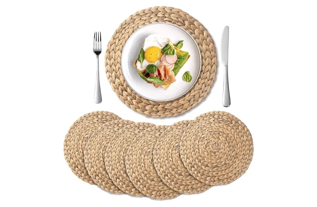 6 Woven Placemats