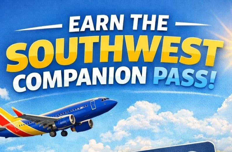 Combine 2 card bonuses to get the Companion Pass — 2 years of buy-one-get-one flights!