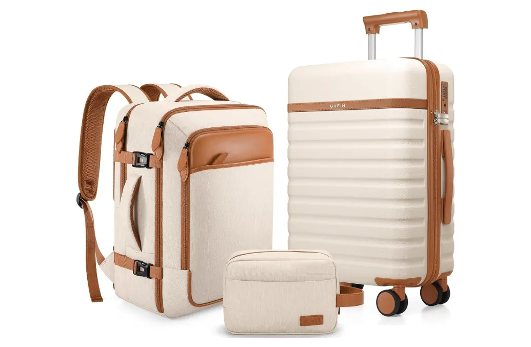 3 Piece Carry On Luggage Set