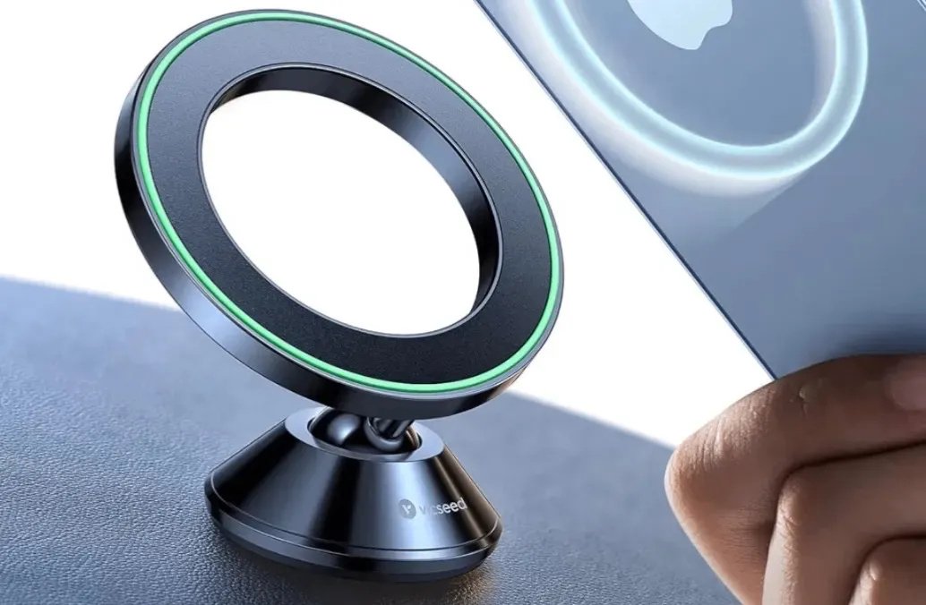 Magnetic phone car mount