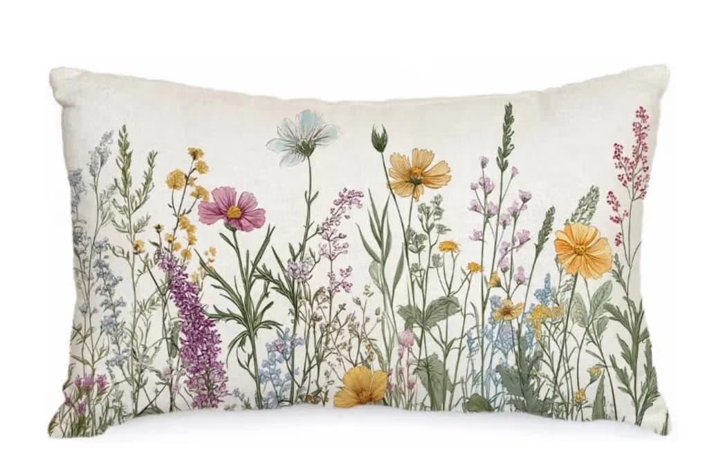 Spring Pillow Cover