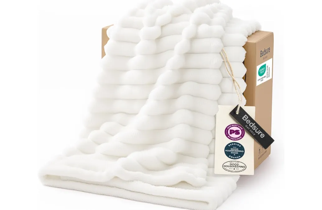 Throw Blanket Soft Cozy Fleece