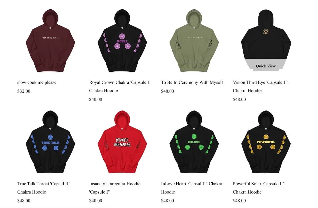 Osiris Booque All Gender Clothing & Merch.