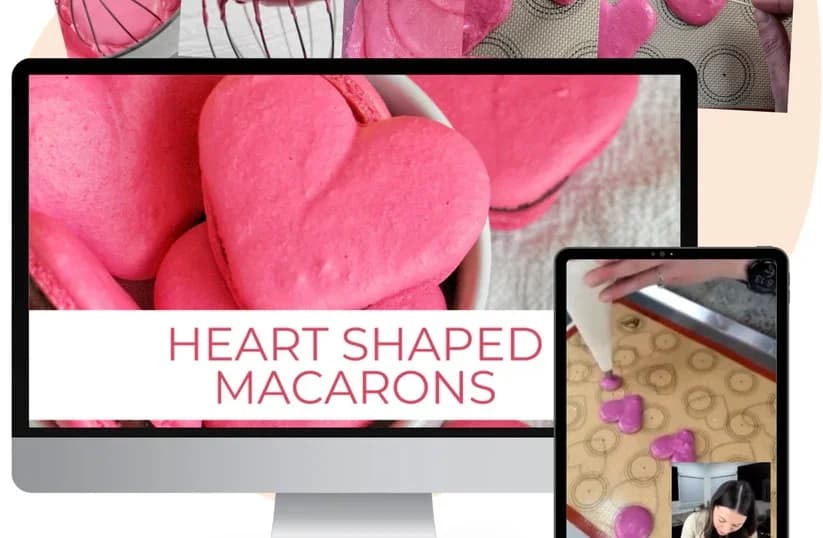 Heart Shaped French Macaron Workshop
