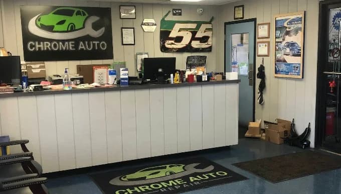 Amherst County High School to Chrome Auto Repair