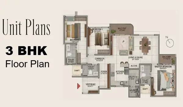 Sattva Aangane Floor Plan