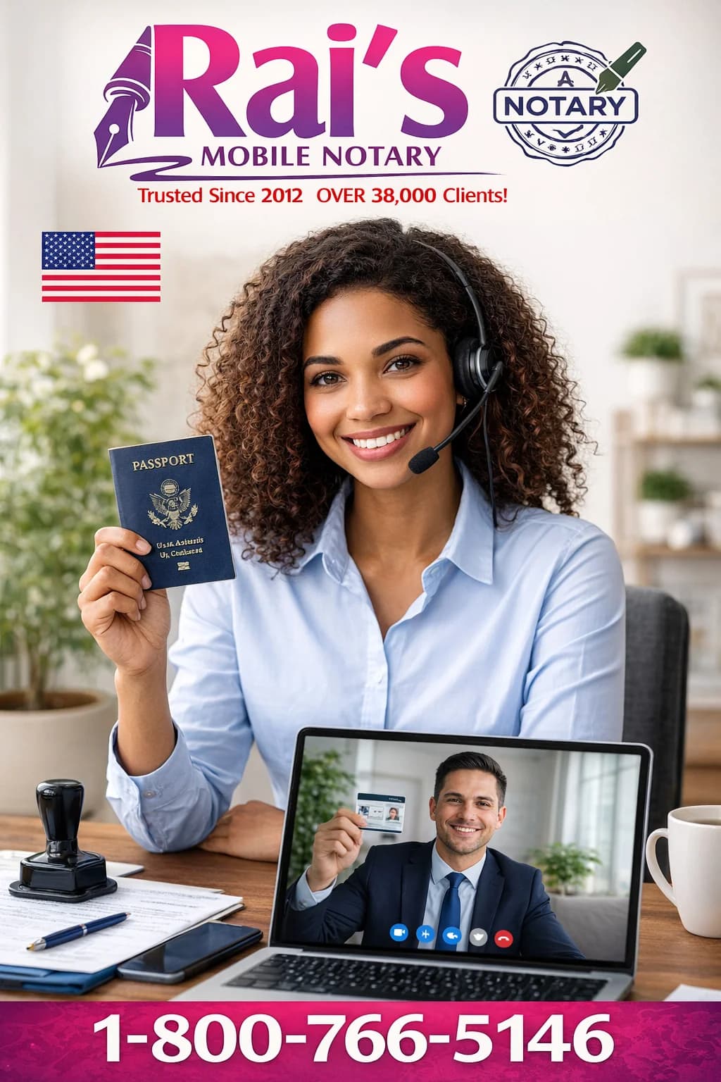 Remote Online Notary Services, Remote Notary Services, Remote Notary USA At Home - RaisMobileNotary