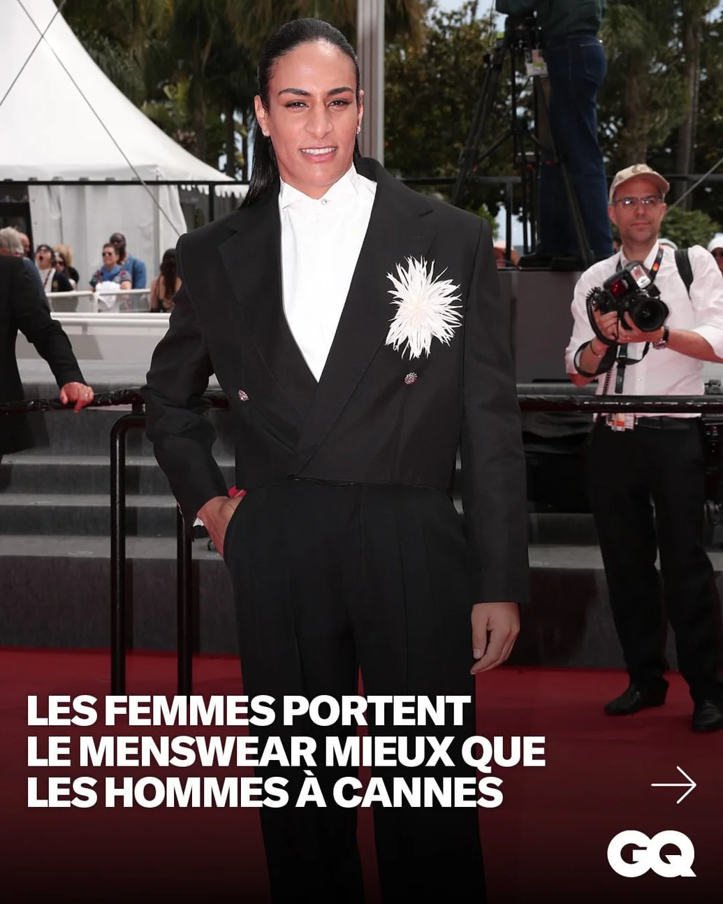 Cette année, le costume féminin s’est fait une place de choix sur le tapis rouge du Festival de Cannes. Imane Khelif en Chanel, Léa Seydoux en Louis Vuitton, Odessa A’zion en Dior… Nombreuses sont cel