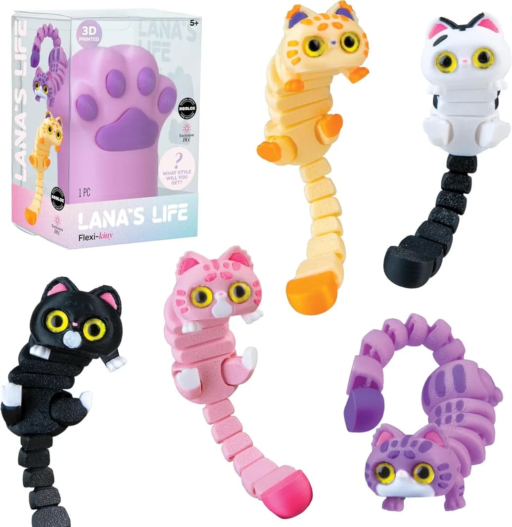 My 3D Printed Flexi-Kitty Blind Box