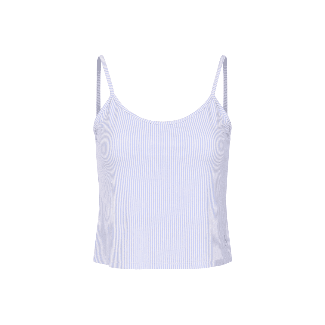 STRIPES BAMBOO LOUNGE TANK 