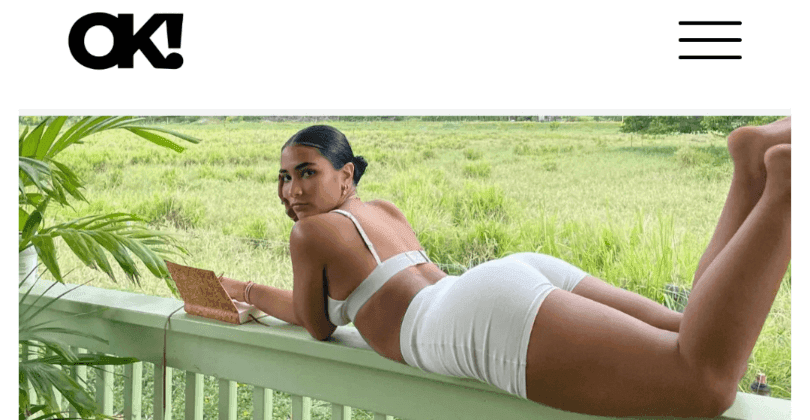 SIENNA MAE GOMEZ IN OK! MAGAZINE