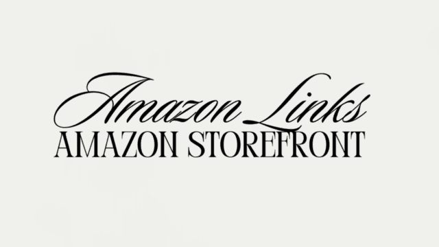 my amazon storefront