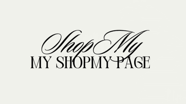 my shopmy page