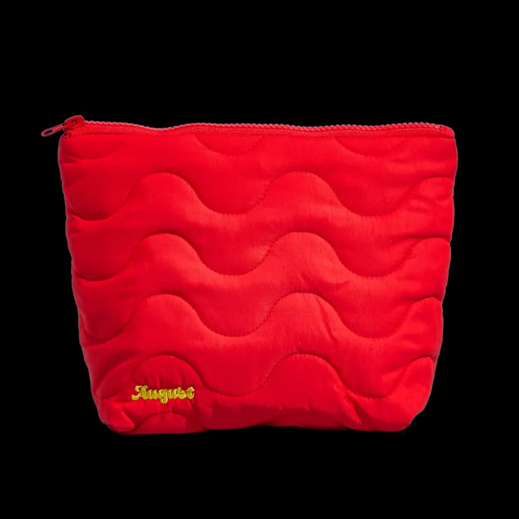 Red Wave Pouch