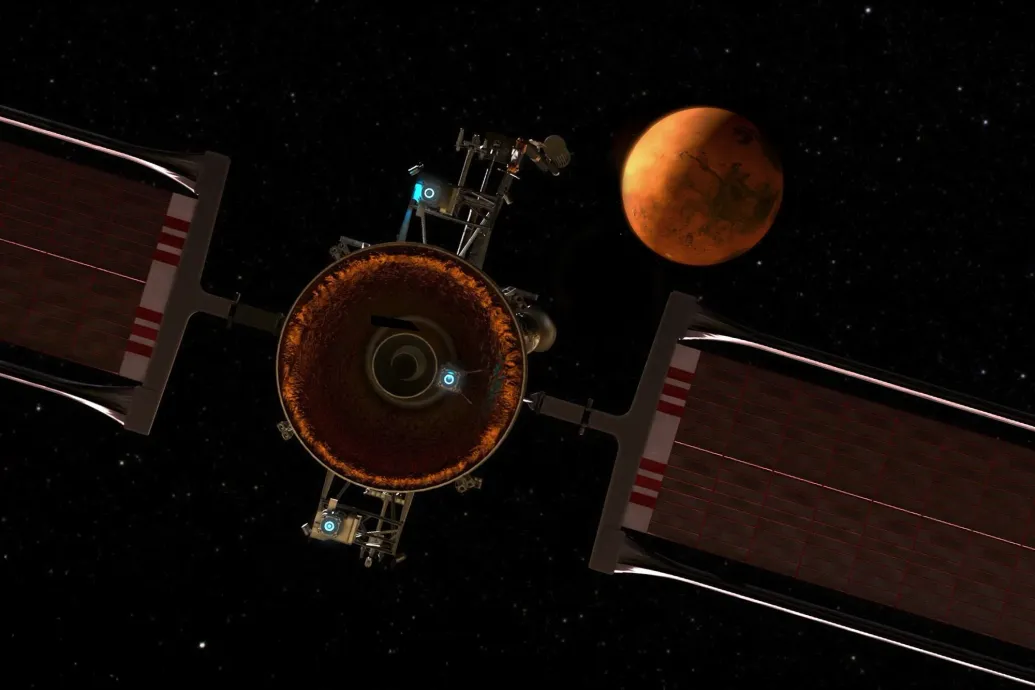 Blue Origin’s Mars Telecommunications Orbiter