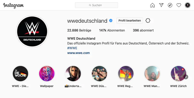 WWE Deutschland auf Instagram