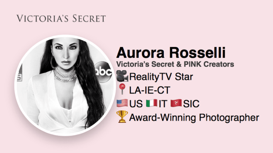 Victoria’s Secret & PINK Ambassador