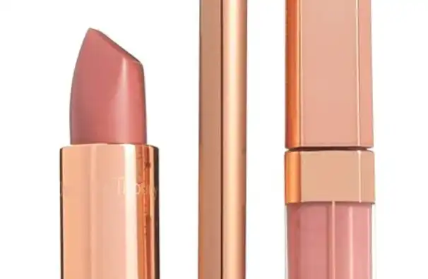 Charlotte Tilbury The Pillow Talk Full Size Lip Kit- Lip Liner, Lipstick, and Lip Gloss