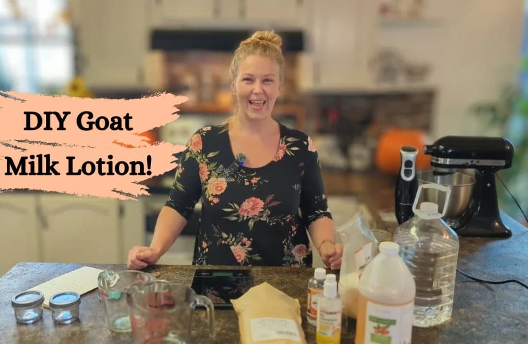 DIY Goat Milk Lotion