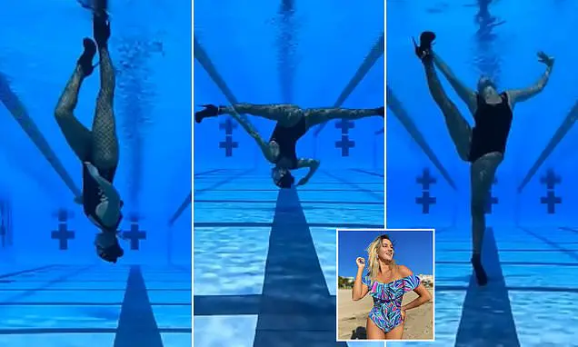 Daily Mail - UNDERWATER DANCING article 
