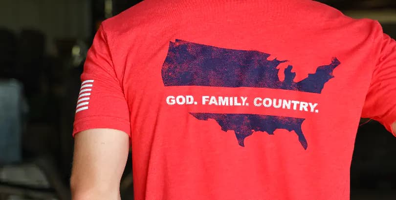 LIMITED EDITION G.F.C. PATRIOT TEE