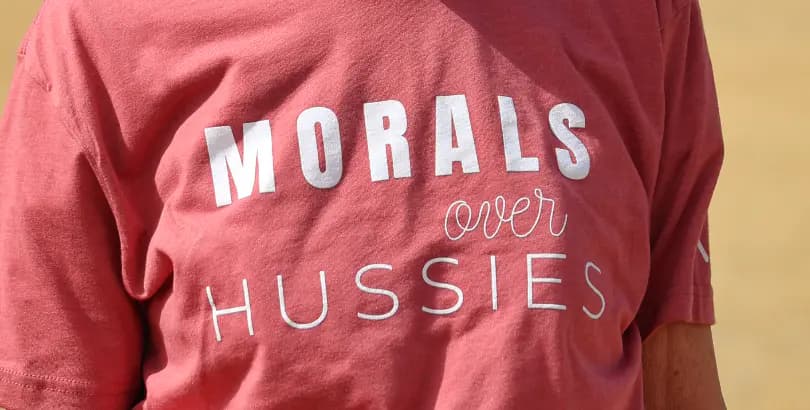 BAR X APPAREL | Morals Over Hussies Tees