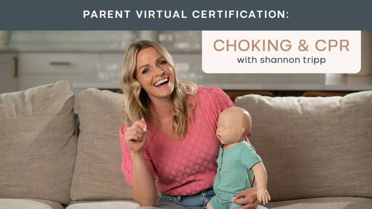 Check out my popular  Infant and Toddler CPR & Choking Certification Course