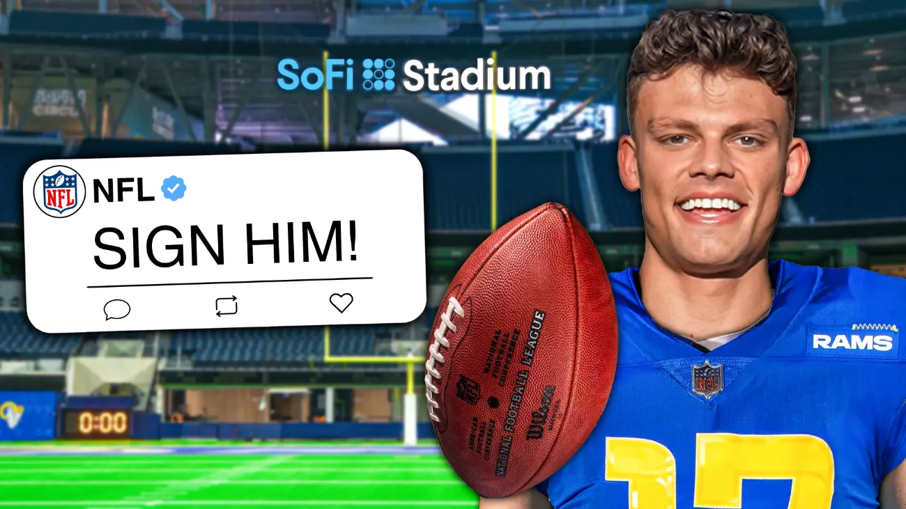 I KICKED IN AN NFL STADIUM! (THEY GOTTA SIGN ME)