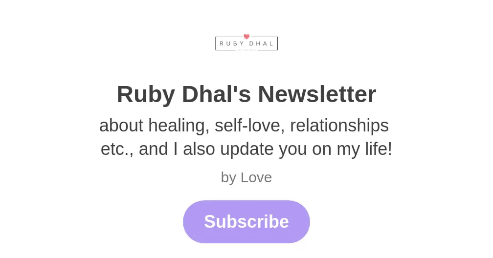 Check out my newsletter!