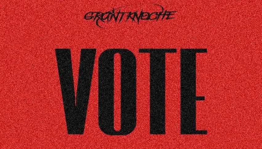 VOTE FOR GRANT'S NEXT TRACK