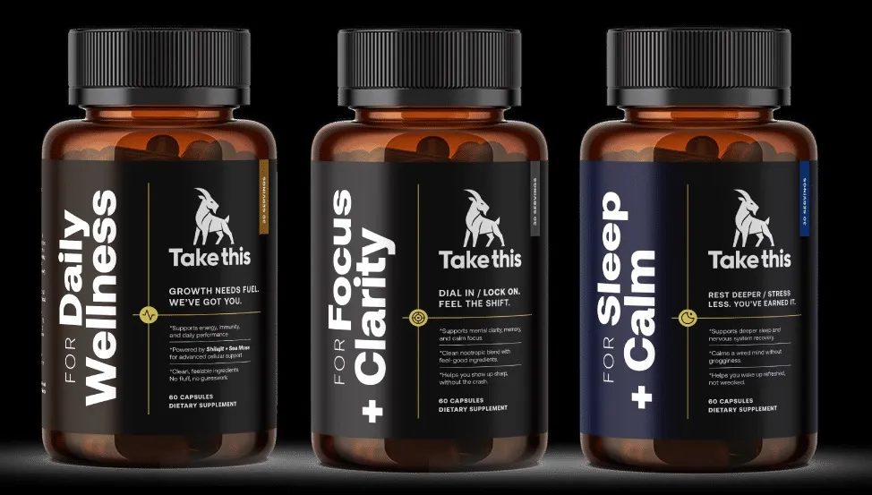 Take This (My Supplement Line)