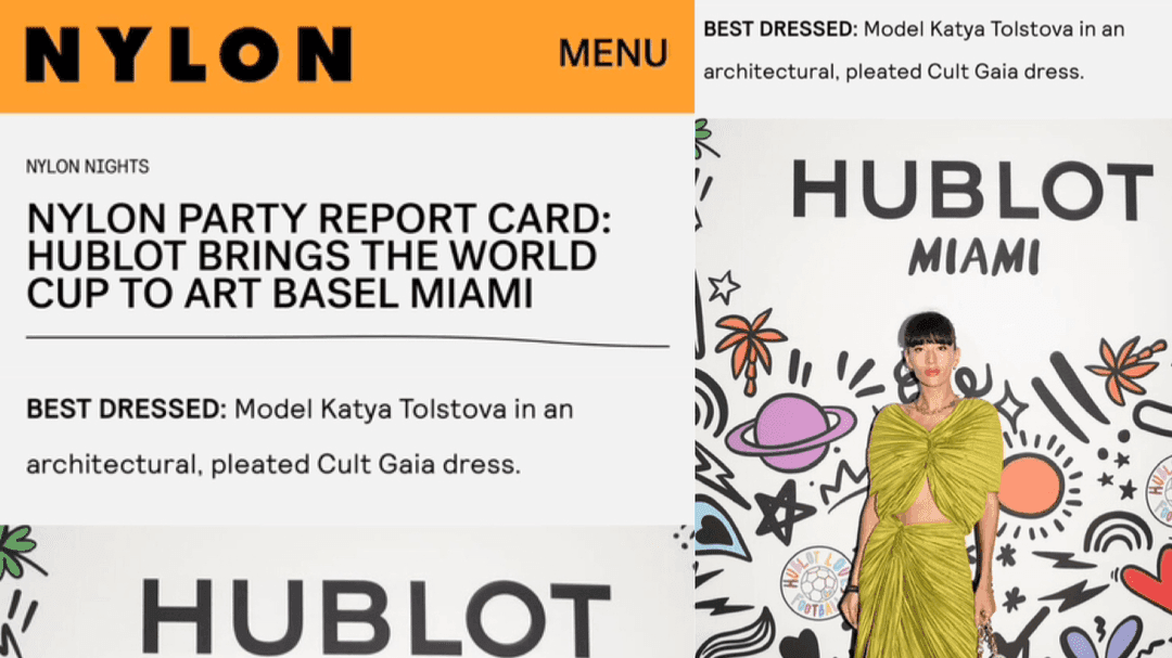 NYLON Best Dressed feature