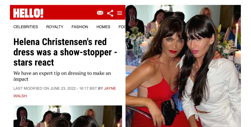 HELLO Magazine Feature