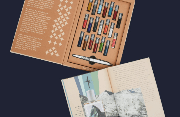 Perfume sample set