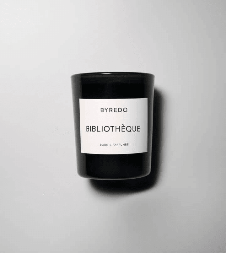 Bibliothèque candle 
