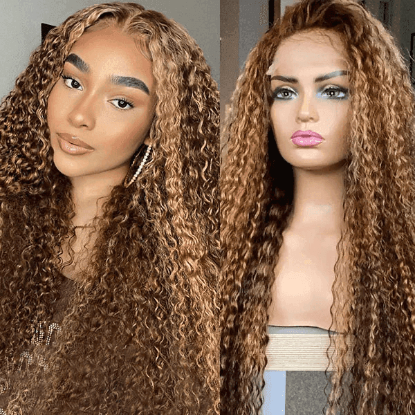 Bling Hair Honey Blonde Highlight 13x4 