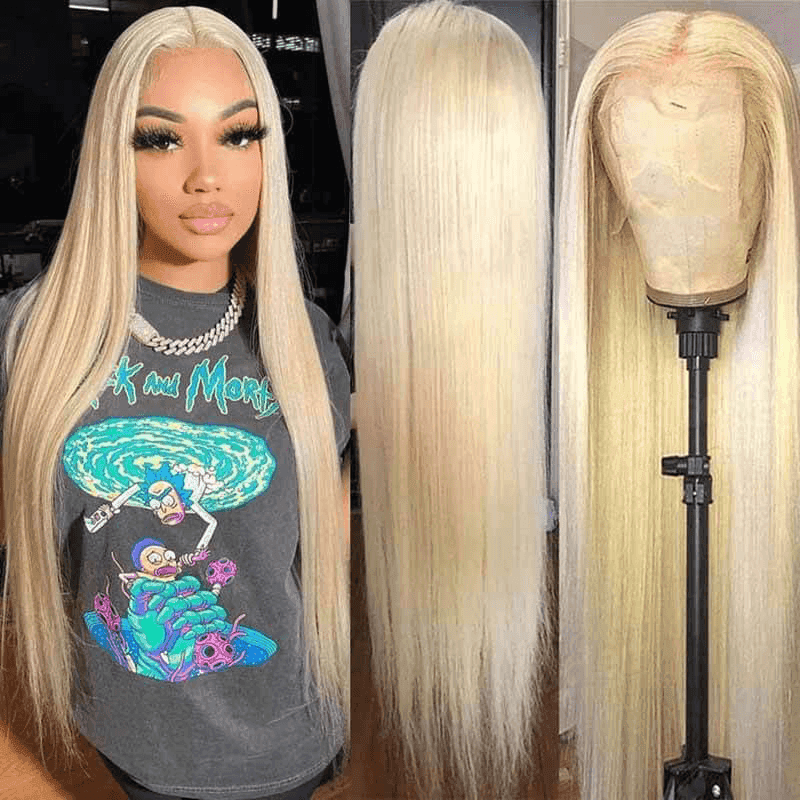 ALIGLOSSY 613 Blonde Straight/Body Wave HD 