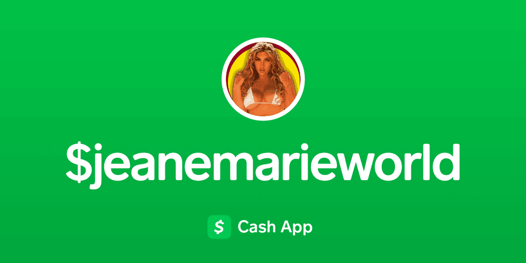 Pay $jeanemarieworld on Cash App