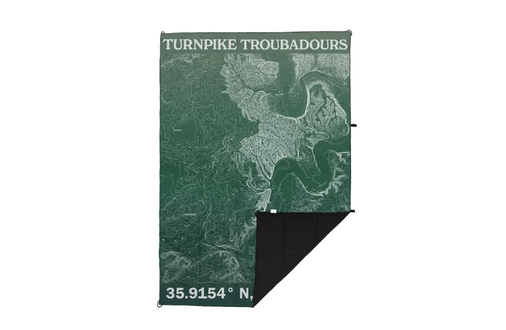 Tahlequah Topography Puffy Blanket