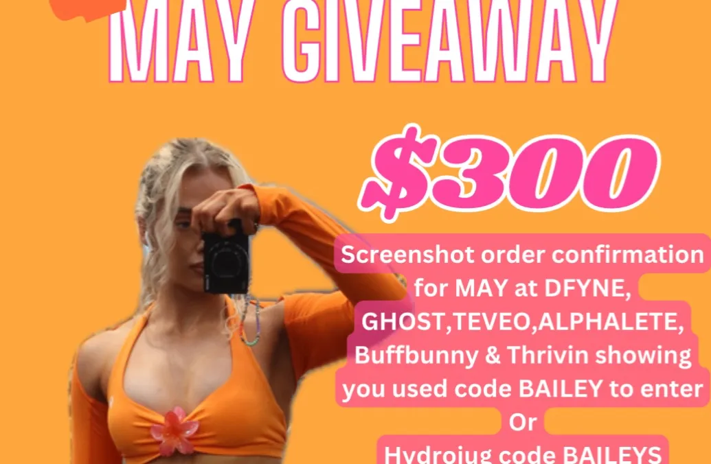 MAY GIVEAWAY LINK