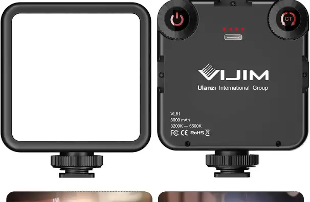VL-81 LED Video Light - Portable Light for Photo. 
